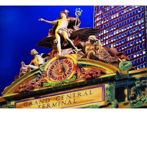 500-PIECE Steve Kaufman Collection-Grand Central Station NYC - Picture 2 of 4